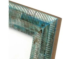 Bazaar Nuotraukų rėmelis, The Ocean Ripple, 22.5x17.5x1.5 cm, turkio spalvos, buivolo kaulas