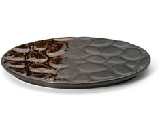 Bazaar Ovalus lėkštė, Merapi, 25.9x2x18 cm, ruda, keramika