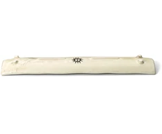 Bazaar Padėklas Da Rocha 8x39x3 cm baltas, keramika