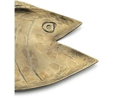 Bazaar Padėklas, Dori, 7.5x13.5x1 cm, Auksinė, Žalvaris