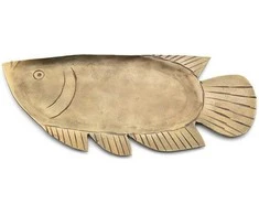 Bazaar Padėklas, The Catch of the Tray - L, 12x27x1 cm, auksinis