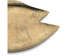 Bazaar Padėklas, The Dori M, 10.5x16.5x1 cm, Auksinė, Žalvaris
