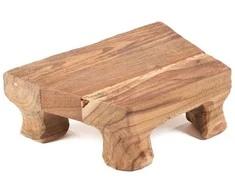 Bazaar Padėklas The Yummy Tray 30x20x10 cm Natūralus, tikmedžio mediena