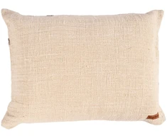 Bazaar Pagalvėlės užvalkalas 70x50x2 cm kreminės spalvos medvilnė
