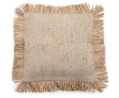 Bazaar Pagalvės užvalkalas, Raffia Flores, 40x40 cm, Natūralus