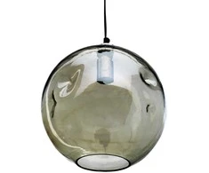 Bazaar Pakabinamas šviestuvas, The Bubbella Pendant, 29x29x33 cm, žalia, perdirbtas stiklas