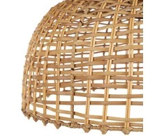 Bazaar Pakabinamas šviestuvas, The Cloche, 60x60x27 cm, natūralus, rotangas