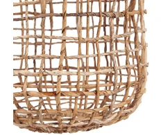 Bazaar Pakabinamas šviestuvas, The Kuso, 30x30x57 cm, natūralus, bananų lapai