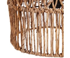 Bazaar Pakabinamas šviestuvas, The Takuhanki, 30x30x26 cm, natūralus, bananų lapai