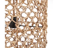 Bazaar Pakabinamas šviestuvas, The Takuhanki Pendant, 31x31x116 cm, natūralus, bananų lapai