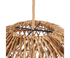 Bazaar Pakabinamas šviestuvas, Xiomara, 55x55x70 cm, natūralus, bananų lapai