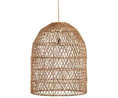 Bazaar Pakabinamas šviestuvas, Xiomara, 55x55x70 cm, natūralus, bananų lapai