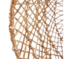 Bazaar Pakabinamas šviestuvas, Xiomara, 55x55x70 cm, natūralus, bananų lapai