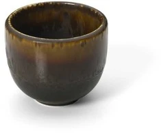 Bazaar Puodelis, The Merapi, 7.5x6.1x7.5 cm, ruda