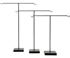Bazaar Raktažodžių laikikliai, metaliniai, 0,1x0,35x0,35 m, sidabro spalvos