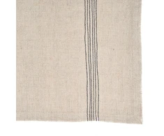 Bazaar Servetėlė 45x45 cm Juoda Linas