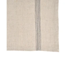 Bazaar Servetėlė 45x45 cm Juoda Linas