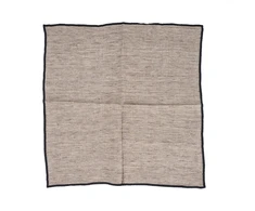 Bazaar Servetėlė 45x45 cm Juoda Linas