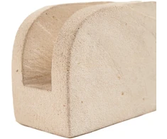 Bazaar Servetėlių laikiklis, 6x13x8 cm, natūralus smiltainis
