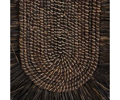 Bazaar Sienų dekoracija 5x74x87 cm juoda žolė