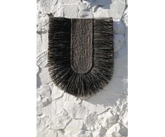 Bazaar Sienų dekoracija 5x74x87 cm juoda žolė