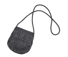 Bazaar Sling krepšys 4x20x77 cm juoda oda