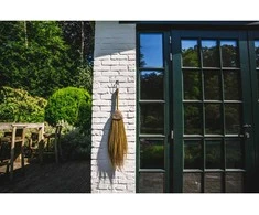 Bazaar Šluota, Rafija, 0,04x0,3x0,75 m, Natūrali