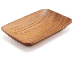 Bazaar Šoninis patiekalas, ažuolo šaknies, 0,09x0,13 m, rudas
