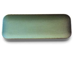 Bazaar Stačiakampė lėkštė 36x14x2,5 cm Lagoon, keramika
