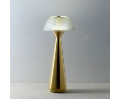 Bazaar Stalinis šviestuvas, Mushlampio LED, 12x12x28 cm, žalvaris, geležis
