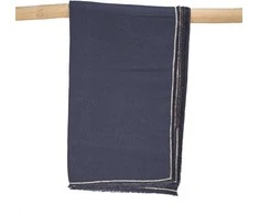Bazaar Staltiesė 150x250 cm juoda linas