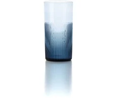 Bazaar Stiklinė Azure Rippled 7.7x7.7x15.3 cm mėlyna stiklas
