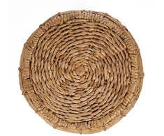 Bazaar Taburetė The Gustih 48x48x45 cm Natūrali, Banano lapai