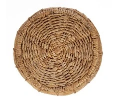 Bazaar Taburetė The Gustih 48x48x45 cm Natūrali, Banano lapai