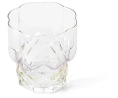 Bazaar Tumbler The Rožinė Blush 9x9x6 cm rožinė, perdirbtas stiklas