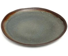Bazaar Vakarienės lėkštė, 28x28x2,2 cm, įvairių spalvų, akmens keramika