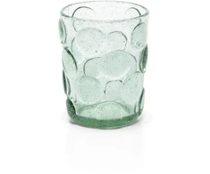 Bazaar Vandens stiklinė, 8.2x8.2x10.5 cm, žydra, perdirbtas stiklas