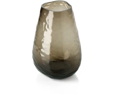 Bazaar Vaza 16.5x16.5x26 cm Ruda Perdirbtas stiklas