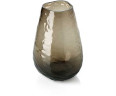 Bazaar Vaza 16.5x16.5x26 cm Ruda Perdirbtas stiklas