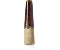 Bazaar Vaza Amber Cone 14.5x14.5x58.5 cm ruda akmens keramika