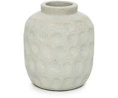 Bazaar Vaza, madinga, 16x16x18 cm, Betonas