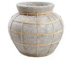 Bazaar Vaza, Pilvas, 0,29x0,29x0,23 m, Natūrali