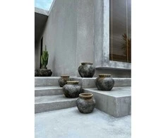 Bazaar Vaza, Styly, 0,22x0,22x0,19 m, Senovinis Pilkas