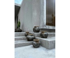 Bazaar Vaza, Styly, 0,33x0,33x0,27 m, Senovinis Pilkas