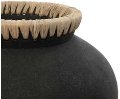 Bazaar Vaza, Styly, 25x25x19 cm, Juoda