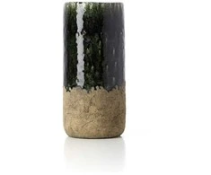 Bazaar Vaza The Moss Cylinder, 13.5x13.5x29.5 cm, žalia, akmens keramika