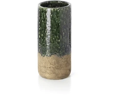 Bazaar Vaza, The Moss Cylinder, 18x18x38 cm, Žalia, Akmens keramika
