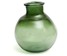 Bazaar Vaza, Yugang, 25x25 cm, Žalia