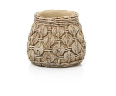 Bazaar Vazonas The Knot 18x18x15.5 cm Natūralus, Betonas