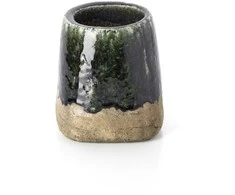 Bazaar Vazonas, The Moss Conical, 17x17x18.5 cm, žalias, akmens keramika